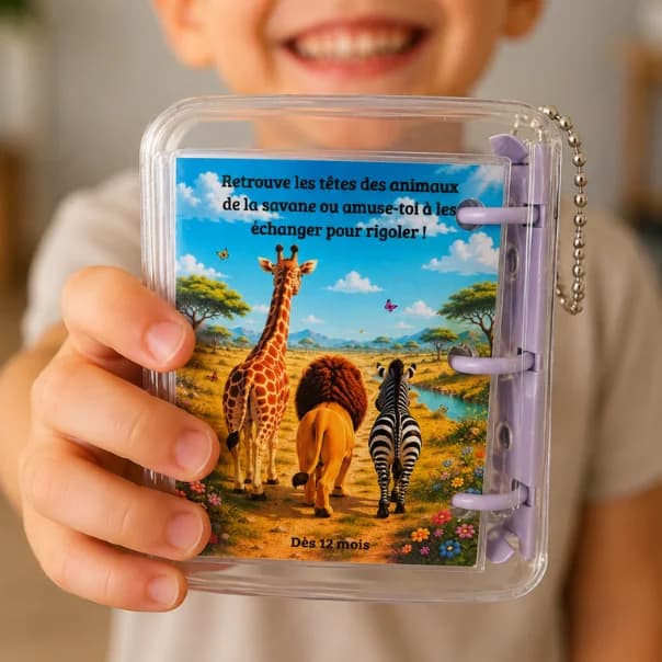 Mini classeur animaux de la savane — photo 2