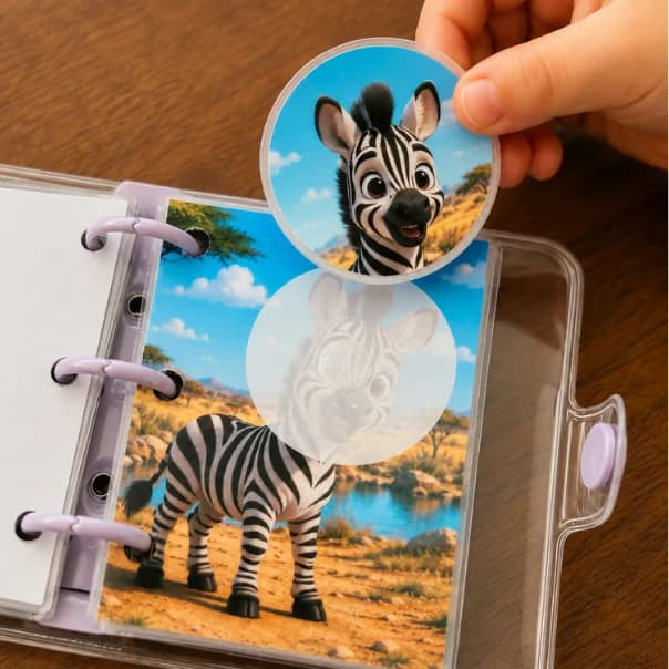 Mini classeur animaux de la savane — photo 3