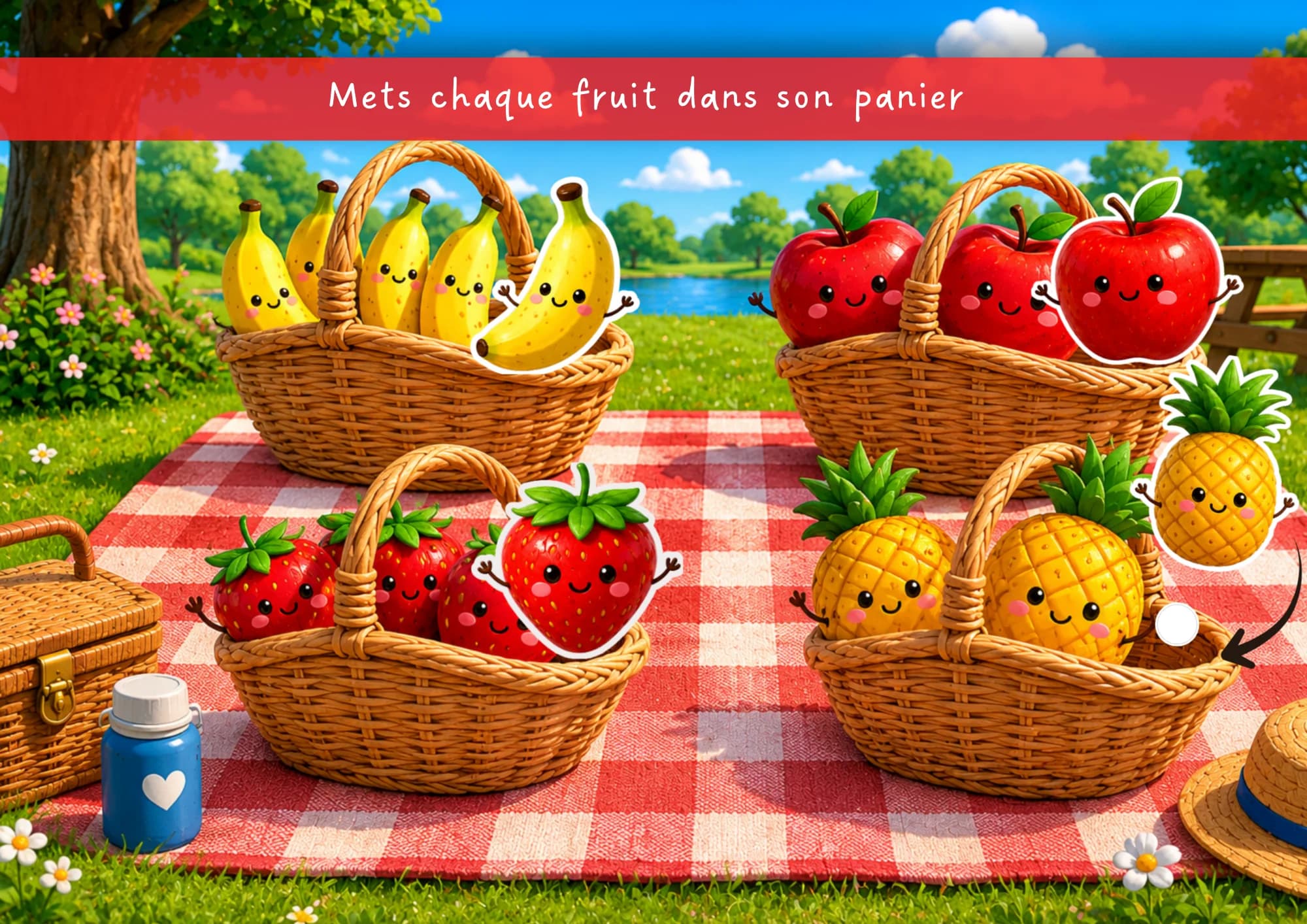 Panier de fruits