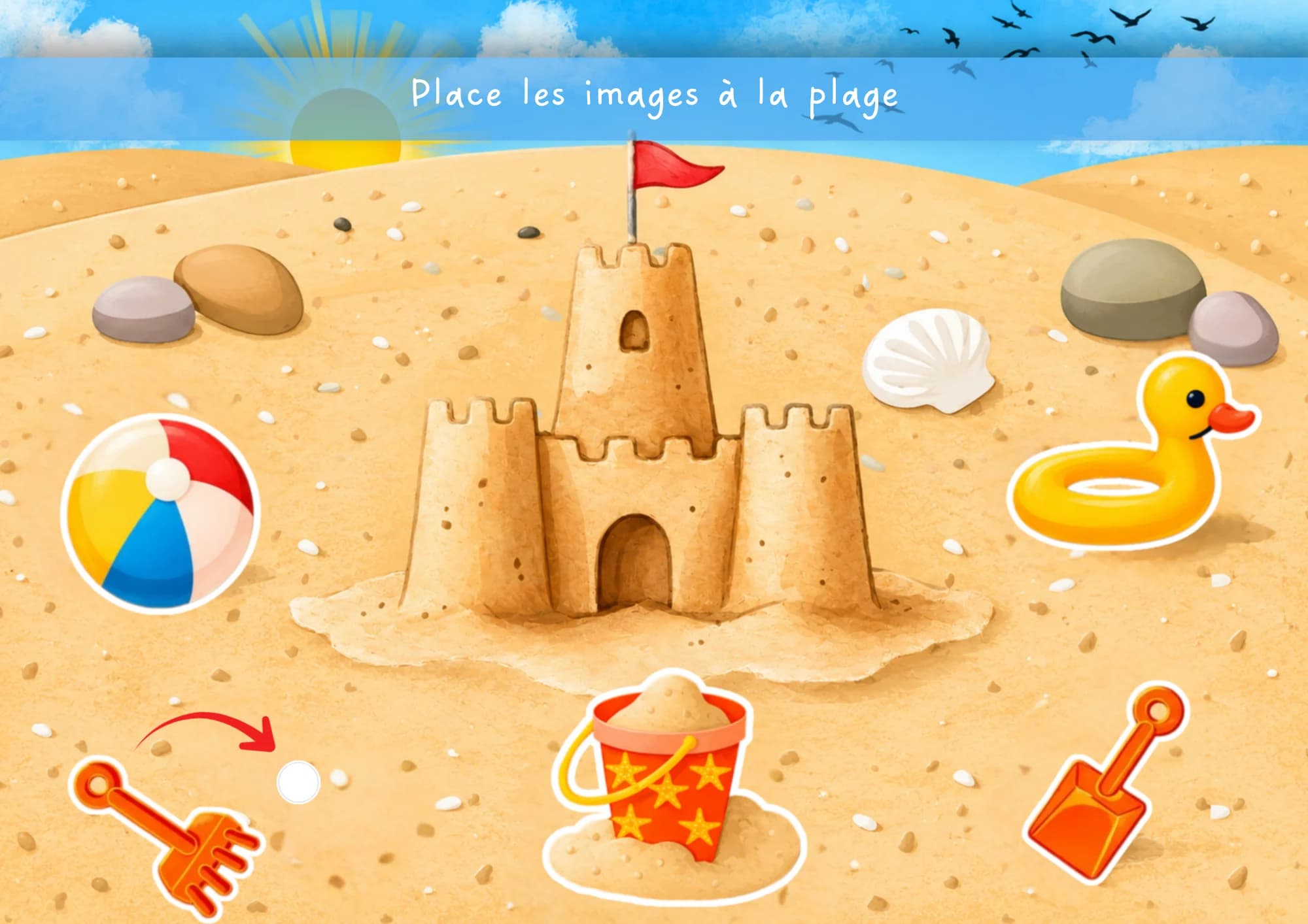 La plage
